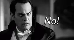 Dracula says No!