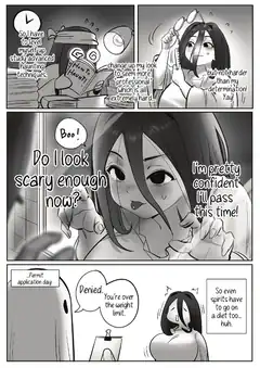 Ghost girl studies hard but gets denied for weight
