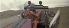 Mad Max 2 Doof Warrior driving