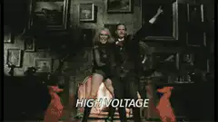 High Voltage couple dancing