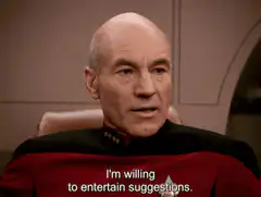 Picard willing to entertain suggestions