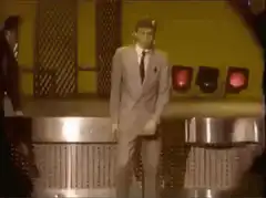Michael Jackson doing the robot dance