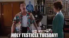 Holly Holy Testicle Tuesday