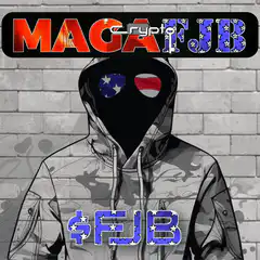 MAGA Crypto FJB hooded figure