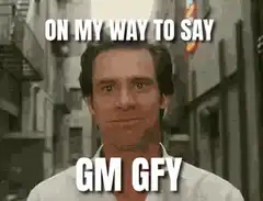 Jim Carrey smiling GM GFY