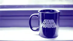 Star Wars mug with steam