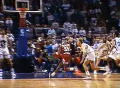Michael Jordan Super Saiyan transformation