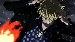 Ace uses Fire Fist against Smoker