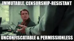 Arnold Schwarzenegger Unconfiscatable Permissionless