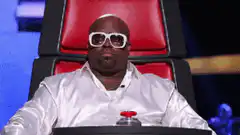 CeeLo Green presses the red button