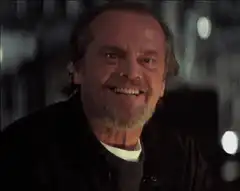 Jack Nicholson creepy smile
