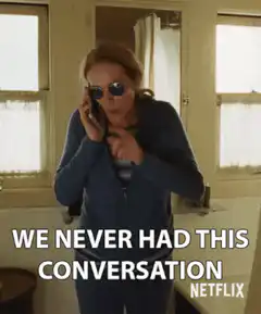 Claire Underwood We Never Had This Conversation
