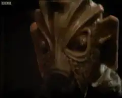 Doctor Who Fourth Doctor shocked by mask