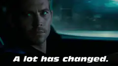 A lot has changed Dom Toretto