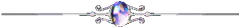 shiny opal gem divider