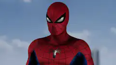 Spider-Man close-up