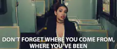 Don't forget where you come from