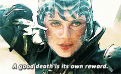 A good death is its own reward