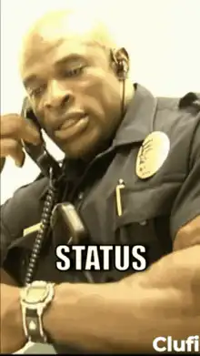 Police officer status arrested