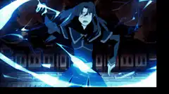 Azula uses lightning in Avatar
