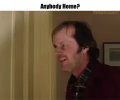 Jack Nicholson Anybody Home Knock Knock