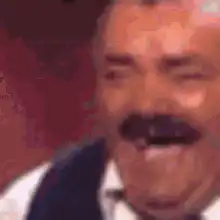 Man laughing hysterically