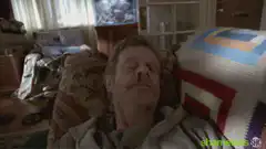 Frank Gallagher screaming face