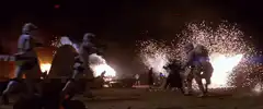 Stormtroopers firing flamethrowers