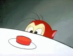 Courage the Cowardly Dog button press