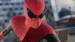 Spider-Man close-up