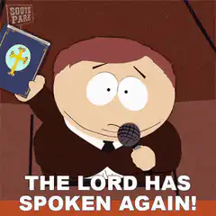 The Lord Has Spoken Again South Park