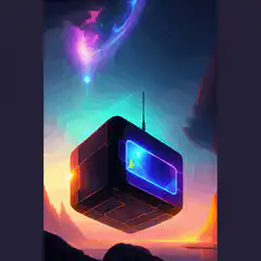 Bitcoin mining box in space
