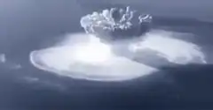 nuclear explosion mushroom cloud