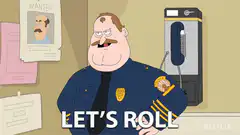 Clifford Says Let's Roll