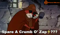 Spare A Crumb O' Zap Fox