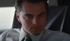 Leonardo DiCaprio intense stare