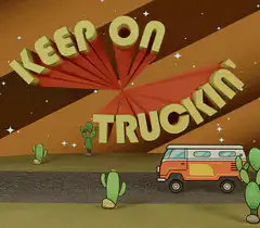 Keep On Truckin' Van Animation