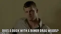 Duck with a Boner Drag Weeds