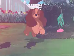 Lady sitting in mud puddles
