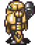 pixel art armored character