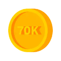 70K Gold Coin Animation