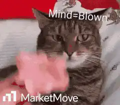 Cat mind blown explosion