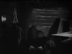 Dracula rises from coffin