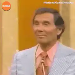 Bob Barker nodding and turning