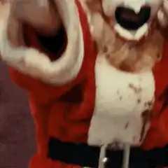 Creepy Santa Claus Clown