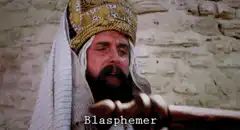 High Priest calls someone a blasphemer