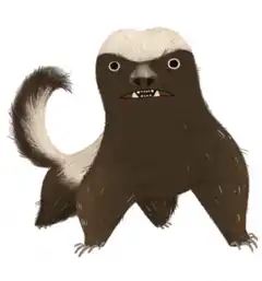 Buffalo Bills Skunk with Sunglasses and Cigarette