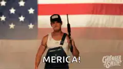 Granger Smith Merica Man with Eagle