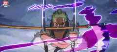 Zoro uses Shishi Sonson