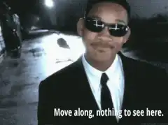 Will Smith Move Along Nothing to See Here